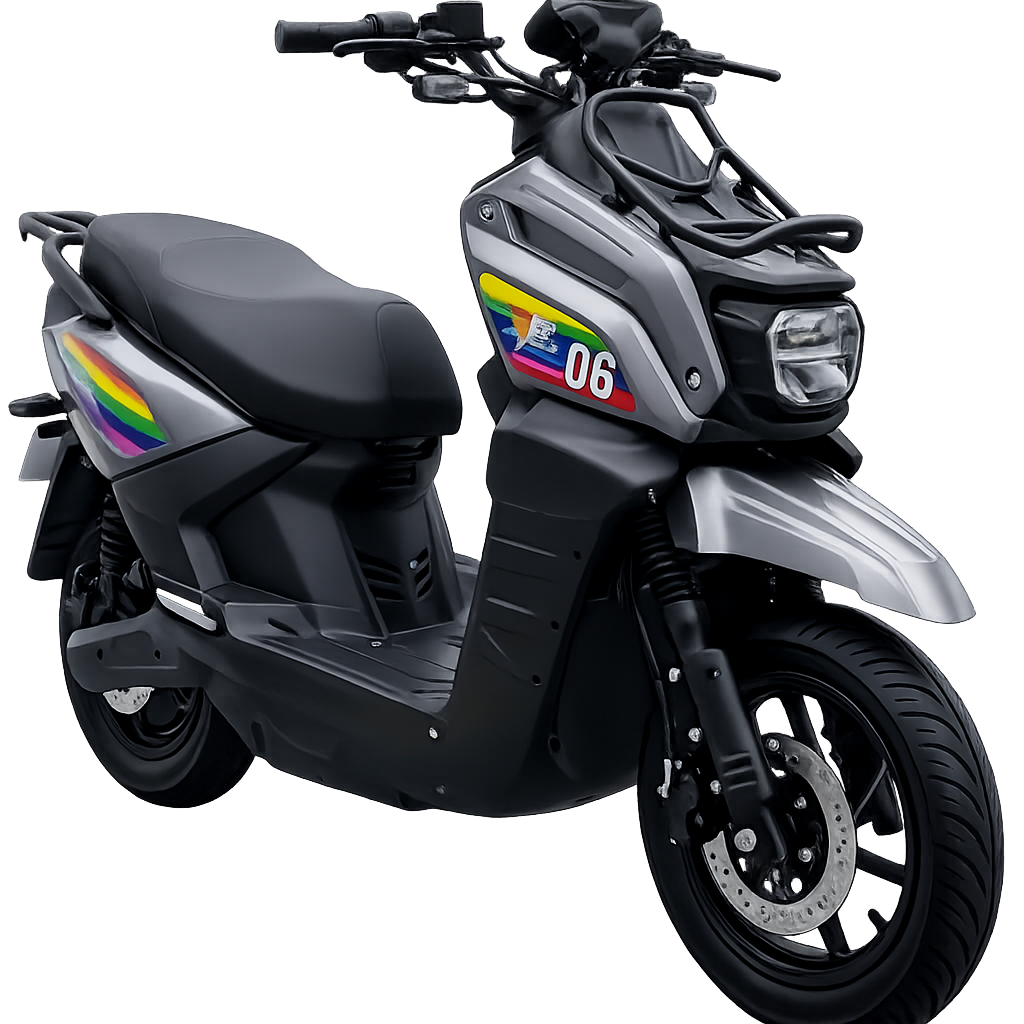 black bike clear background